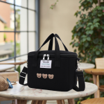 Diaper Bag Supplier - Lightweight Water Resistant Solid Pattern Tote Bag