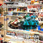 Army Tank Factory - SUNTENT World War II German Panther MOC Building