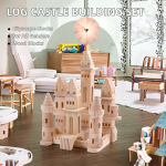 Wooden Model Supplier - Children's Wooden Building Blocks 40-Piece Shape