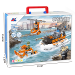 DIY Assembly Factory - 8-in-1 40-Piece ABS Plastic Building Block Set