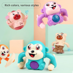 Electric Toy Factory - Electric Induction Tumbling Monkey Sound Control Music