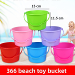 Beach Toy Supplier - Wholesale Small Plastic Sand Fishing Bucket Bubble