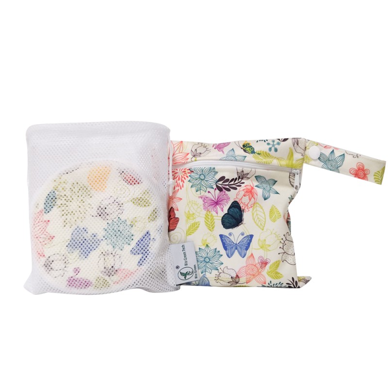 Breast Pad Manufacturer - Reusable High Absorption Soft Anti Overflow Bamboo