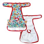 Female Dog Diapers Supplier - Reusable Adjusted Underwear Cloth Pleated Skirt