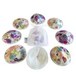 Bamboo Breast Pad Supplier - 12pcs/mesh Bag Contoured Shape Soft Leak Proof