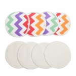 Nursing Pads Factory - Printed Waterproof Hot Sale 12pcs/bag Round Shape