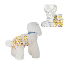 Dog Diaper Supplier - Reusable Washable Belly Band Waterproof Adjustable