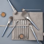 Makeup Brush Set Manufacturer - Economical Custom Design Blue Black Set