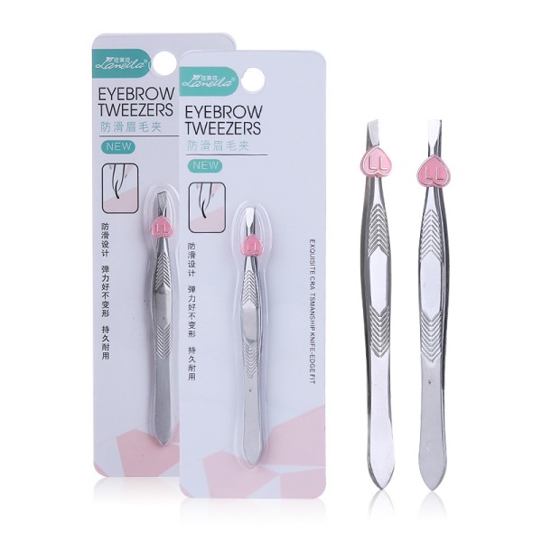 Eyebrow Clip Supplier - Positive Oblique Trimming Hair Pulling Stainless Steel
