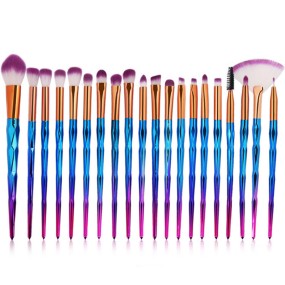 Makeup Brush Set Supplier - 12pcs Synthetic Vegan Custom Logo Luxury