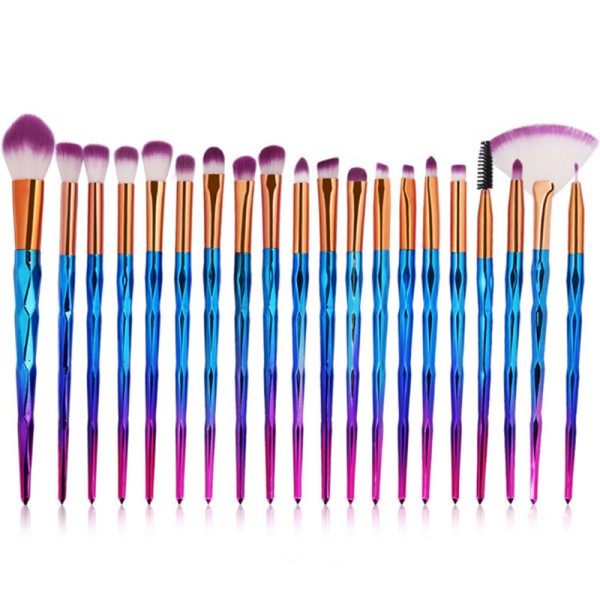 Makeup Brush Set Supplier - 12pcs Synthetic Vegan Custom Logo Luxury