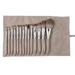 Makeup Brush Set Manufacturer - Economical Custom Design Blue Black Set