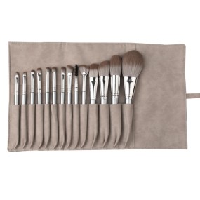 Makeup Brush Set Manufacturer - Economical Custom Design Blue Black Set