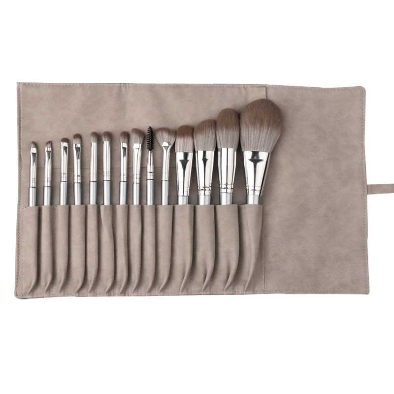 Makeup Brush Set Manufacturer - Economical Custom Design Blue Black Set