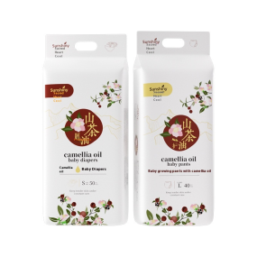 Baby Pull Up Pants Supplier - Sacred Heart Camellia Oil Summer Neutral Cotton