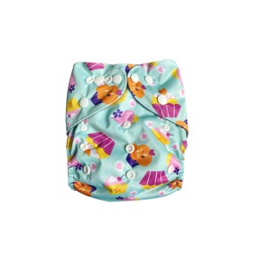 Cloth Nappy Manufacturer - New Print Reusable Pocket Bamboo Charcoal Diaper