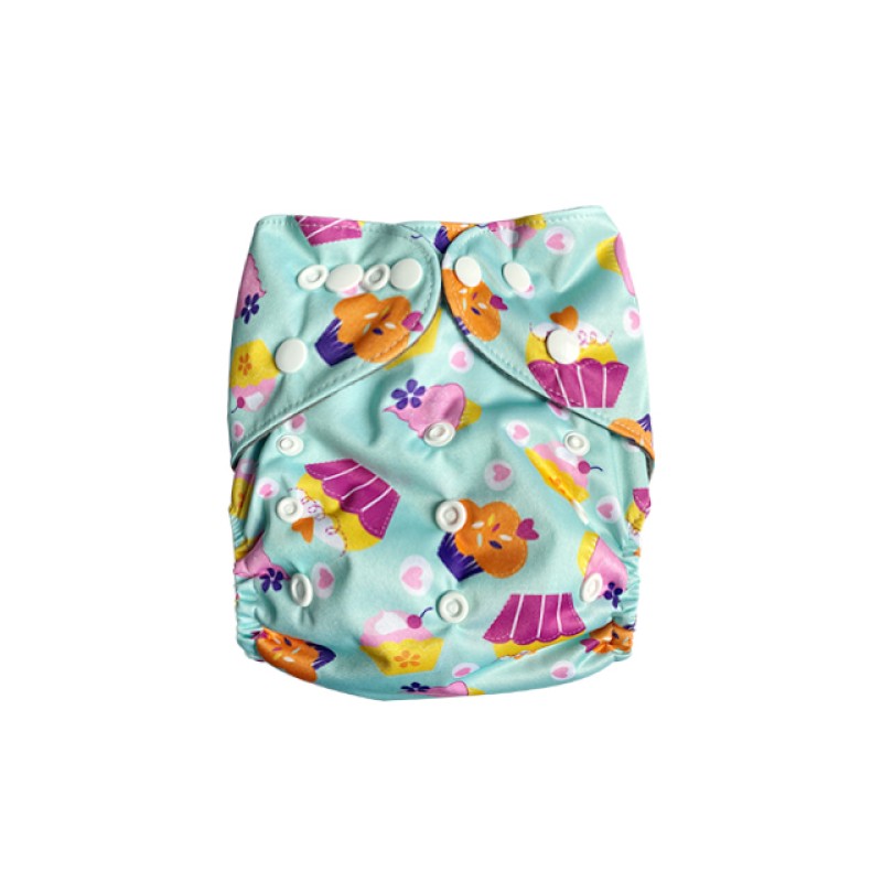 Cloth Nappy Manufacturer - New Print Reusable Pocket Bamboo Charcoal Diaper