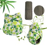 Baby Cloth Diaper Manufacturer - Washable Bamboo Charcoal 5 Pack Reusable