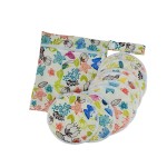 Breastfeeding Pad Manufacturer - Colorful Printed Waterproof PUL Bamboo Fiber