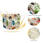 Cloth Diaper Supplier - Bamboo Fiber Washable 5 Pack Eco Friendly Insert