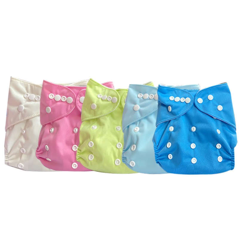 Baby Diaper Set Factory - Washable Cloth Diaper Set 5 Pack Microfiber Inserts
