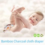 Cloth Nappy Manufacturer - New Print Reusable Pocket Bamboo Charcoal Diaper