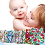 Pocket Diaper Supplier - Custom Print One Size Waterproof Bamboo Gusset
