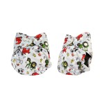 Baby Cloth Diaper Manufacturer - Washable Bamboo Charcoal 5 Pack Reusable