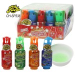 Wholesale Low MOQ Gas Cylinder Sour Fruit Flavor Liquid Spray Candy Sweets for Kids