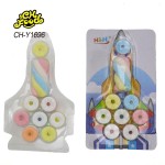 New Hot Selling Airplane Shape Candy Toy for Kids Wholesale OEM Small Twist Marshmallow with Whistle Tablet Candy