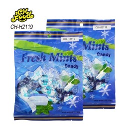 Wholesale Mint Flavor Hard Boiled Candy Halal Menthol Hard Candy China OEM