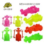 Wholesale Bulk Cheap Plastic Small Assemble Race Car  Toy Promotion Toy