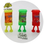 Wholesale New Plastic Cartoon Robot Bottle Candy Toy for Kids