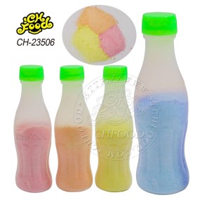 Halal Cola Bottle Sour Powder Candy Sweets Fruit Flavor Candy Filling Toys Wholesale and OEM