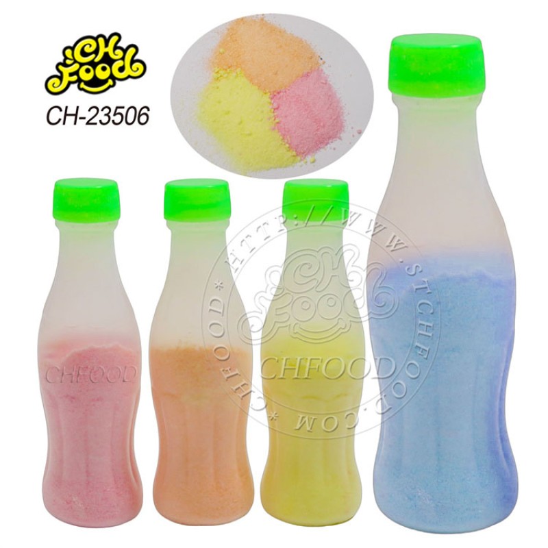 Halal Cola Bottle Sour Powder Candy Sweets Fruit Flavor Candy Filling Toys Wholesale and OEM