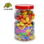 Manufacturer Wholesale OEM Fruit Flavor Olive-shaped  Bubble Gum Halal Chewing Gum Candy Sweets