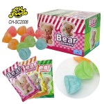 Halal Small Colorful Sour Bear Gummy Jelly Candy Sweets for Kids