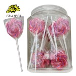 Star Shape Twist Rainbow Lollipop Starlight Candy