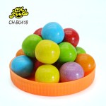 Manufacturer Wholesale OEM Fruit Flavor Ball Bubble Gum Halal Chewing Gum Candy Sweets