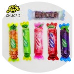Wholesale Sugar Coated Mix Fruit Flavor Gummy Jelly Candy Halal Chewy Soft Candy