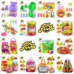 Wholesale and OEM Halal Fruit Jelly Pudding Jelly Cup in Mesh Bag Candy Sweets for Kids Assorted Fruit Jelly