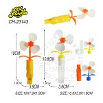 Cheap Plastic Windmill Flower Whistle Toy