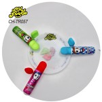 Hot Selling New Mixed Fruit Flavor Sour Powder Candy in Funny Bottle Wholesale and OEM Kids Candy Toy