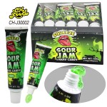 Wholesale Low MOQ Fruit Flavor Toothpaste Squeeze Sour Jam Liquid Candy Sweets