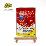 OEM Halal Strawberry Flavor Mini Flat Round Lollipop with Sour Powder Candy Custom Private Label Hard Candy Sweets for Kids
