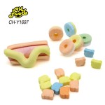 Hot New China Cheap Candy for Children Fruit Flavor Mini Bear and Whistle Tablet Candy with Marshmallow Soft Candy Sweets