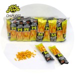 Custom Tomato BBQ and Black Pepper Beef Flavor Salty Delicious Crispy Fries Snack Puffed Food for Kids