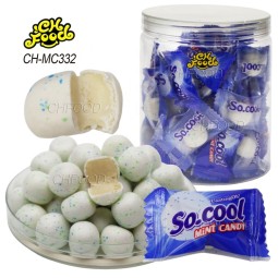 Wholesale Hot Selling Individual Package Sugar Coated Super Mint Cool Milk Candy Sweets Halal Candy