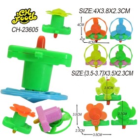 Small Plastic Spinner Top for Kids