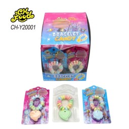 Low MOQ Wholesale Flower Heart Shape Bracelet Tablet Pressed Candy Sweets for Kids